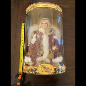 Doll Fine Porcelain NWT Collector’s Choice 14inch